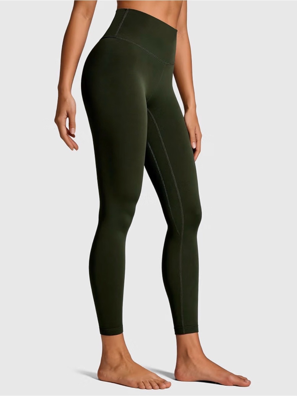 ColorfulKoala Olive Green Performance Leggings